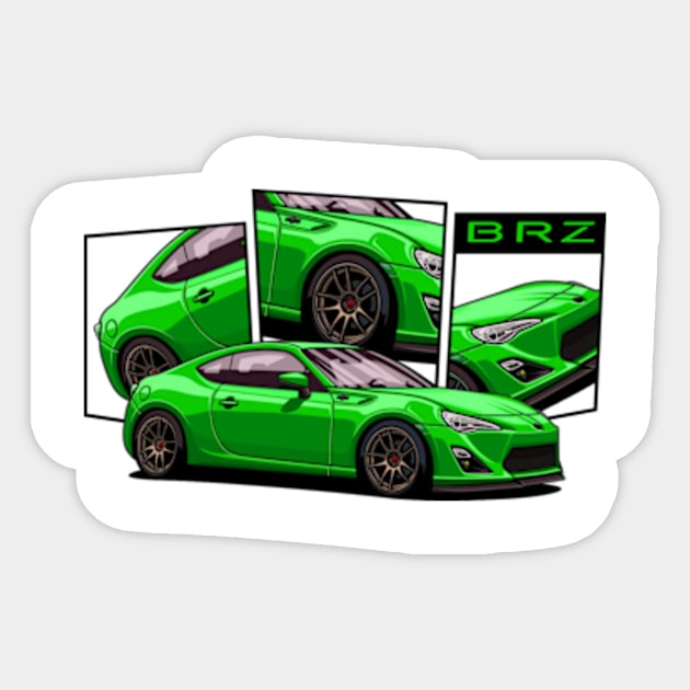 BRZ, JDM Sticker by T-JD